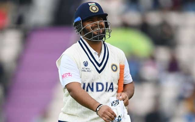 Rishabh Pant has got 4 times out to Ollie Robinson in India vs England 2021 series. (Image_ ©Twitter/X)