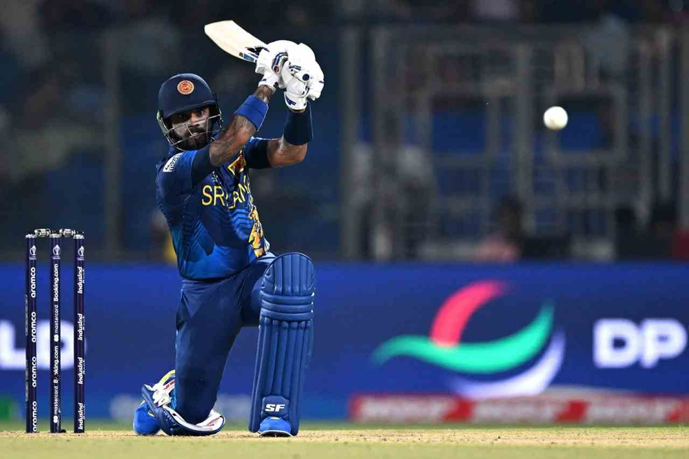 CWC 2023, South Africa vs Sri Lanka_ Kusal Mendis gave a good start to sri lanka _  Walking Wicket (Photo_ ©ICC_Twitter)