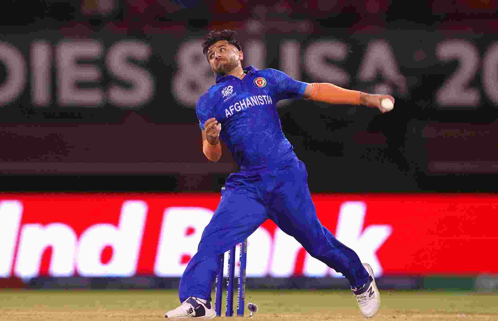 AFG vs NZ: Fazalhaq Farooqi took 4-17 against New Zealand | Walking Wicket (Photo: ©ACBofficials_X)
