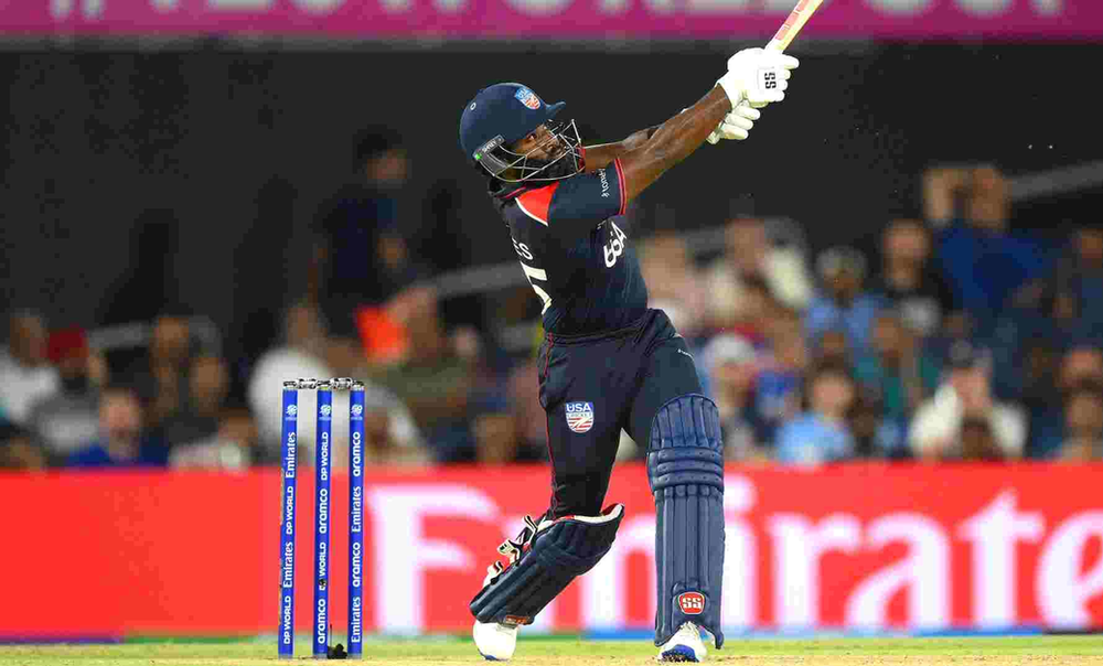 T20 World Cup 2024_ Aaron Jones scored 94 off 40 against Canada  _ Walking Wicket (Source_ ©usacricket_X)