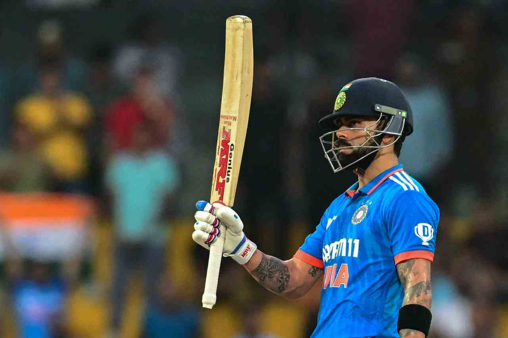 Virat Kohli averages over 64 in Chase in ODI_ Walking wicket (Images_ ©BCCI_Twitter)