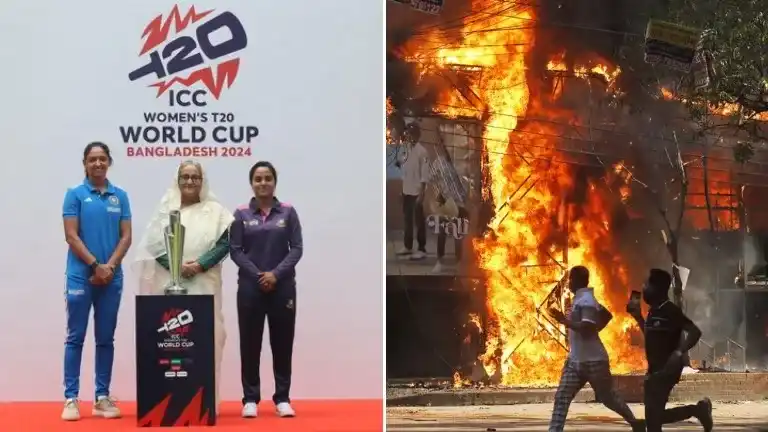 ICC Women's T20 World Cup 2024 to be shifted from Bangladesh for Political unrest? | Walking Wicket (Images_ ©Twitter_X)