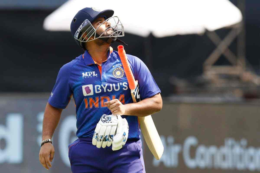 India tour of England 2022_ Rishabh Pant opened for Team India against England in second ODI, one off the experiment to try out different combination (Image ©BCCI/Twitter)