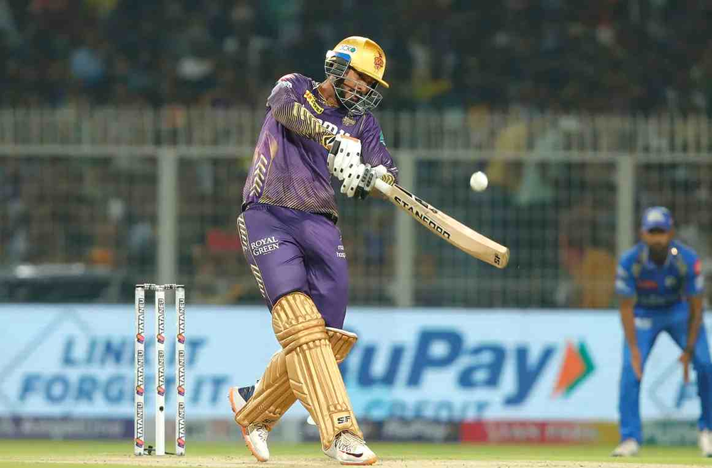 IPL 2024, KKR vs MI_ Ventatesh Iyer scored 42 off 21 against Mumbai; KKR beat MI Walking Wicket (Images_ ©BCCI_IPLT20)
