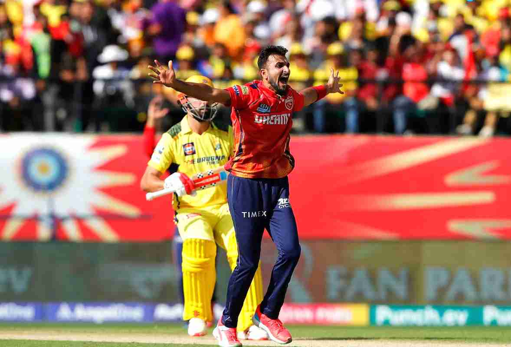 IPL 2024, PBKS vs CSK_ Harshal Patel took three wickets against CSK; CSK beat PBKS _ Walking Wicket (Images_ ©BCCI_IPLT20)