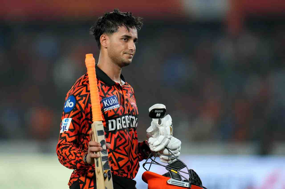 IPL 2024: 23-years old Abhishek Sharma plays for Sunrisers Hyderabad (SRH) | Walking Wicket (Images_ ©IPL_X)