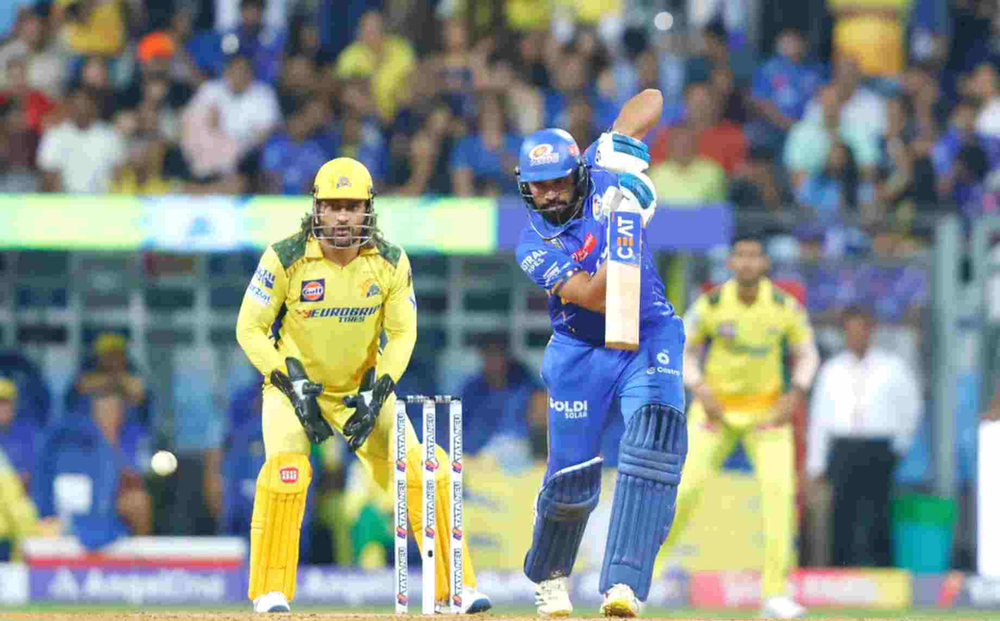Rohit's hundred (105*) goes in vain as CSK beat MI (Images: ©BCCI/IPLT20) IPL 2024, MI vs CSK_ Rohit Sharma's hundred (105) goes in vain as CSK beat MI _ Walking Wicket (Images_ ©BCCI_IPLT20)