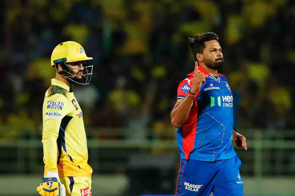 IPL 2024, DC vs CSK: Mukesh Kumar took 3-21 in death overs against CSK | Walking Wicket (Images: ©IPL/X)