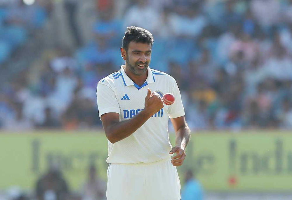 Top five Test bowling spells of Ravichandran Ashwin. Ravichandran Ashwin's top 5 bowling spells in Test cricket. _ Walking Wicket (Images_ ©BCCI_Twitter)