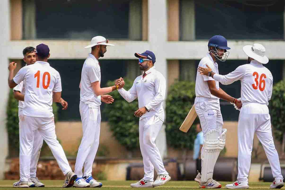 Ranji Trophy 2023-24, Quarter-final, Vidarbha vs Karnataka: Vidarbha beat Karnataka and advance to semis | _ Walking Wicket (Images_ ©X_Twitter)