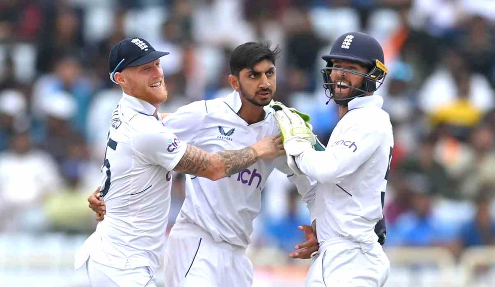 India vs England: Shoaib Bashir's 4-84 derailed India (Images: ©englandcricket/Twitter) India vs England, 4th Test, Day 2: Shoaib Bashir took 4-84 and derailed India _ Walking Wicket (Images_ ©englandcricket_Twitter)