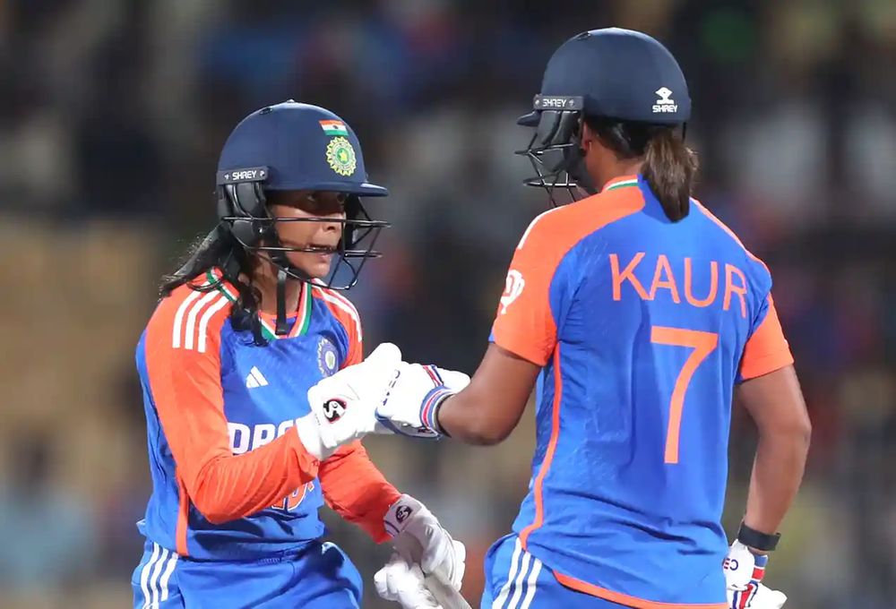 Jemmimah Rodrigue and Harmanpreet Kaur to bat up in the order in T20Is _ Walking Wicket (Photo_ ©BCCIWomen_X)