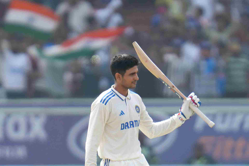 India vs England, 2nd Test, Day 3: Shubman Gill scored ton (104 runs) against England Walking Wicket (Images_ ©BCCI_Twitter)