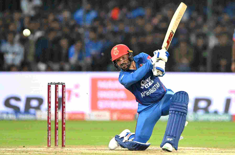 India vs Afghanistan, 3rd T20I_ Gulbadin Naib scored 55 off 23 balls against India _ Walking Wicket (Photo_ ©ACBofficials_Twitter)