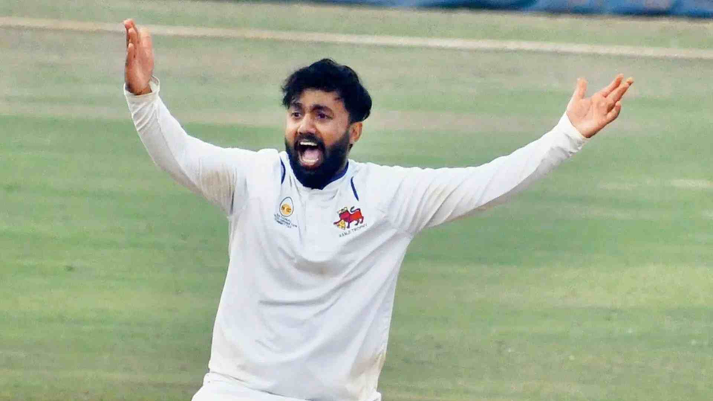 Ranji Trophy 2023-24: Mulani took 10-wicket haul against Andhra (Photo: ©X/Twitter) Ranji Trophy 2023-24, Round 2, Mumbai vs Andhra: Shams Mulani took 10-wicket haul against Andhra Pradesh | Walking Wicket (Photo_ ©X_Twitter)