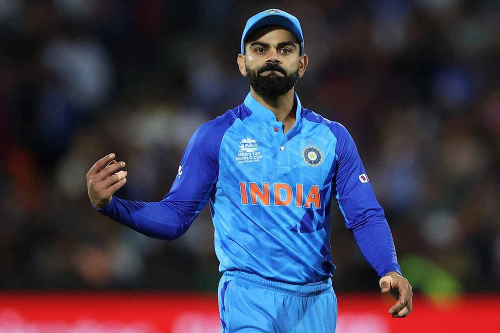 Virat Kohli redefined chases in ODI cricket in many ways (Source: ©ICC/X) ICC Men's T20 World cup 2022_ Virat Kohli doesn't look happy as India lost to England in semi-final _ Walking Wicket (Source_ ©ICC/X)