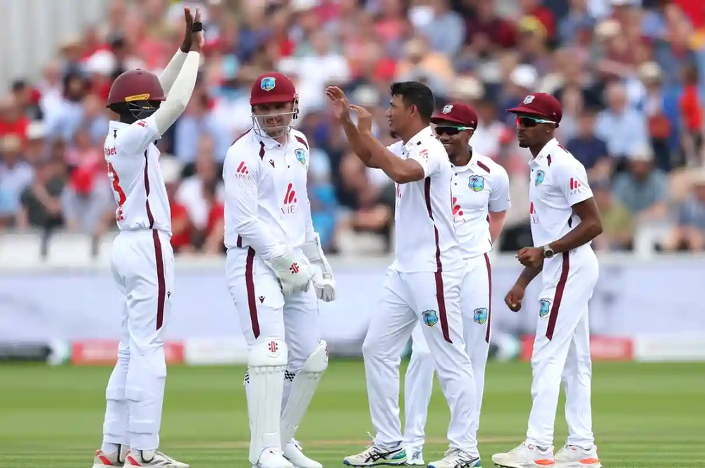 West Indies won 8 games and lost 17 in last two WTC Cycle _ Walking Wicket (Photo_ ©twitter_X)