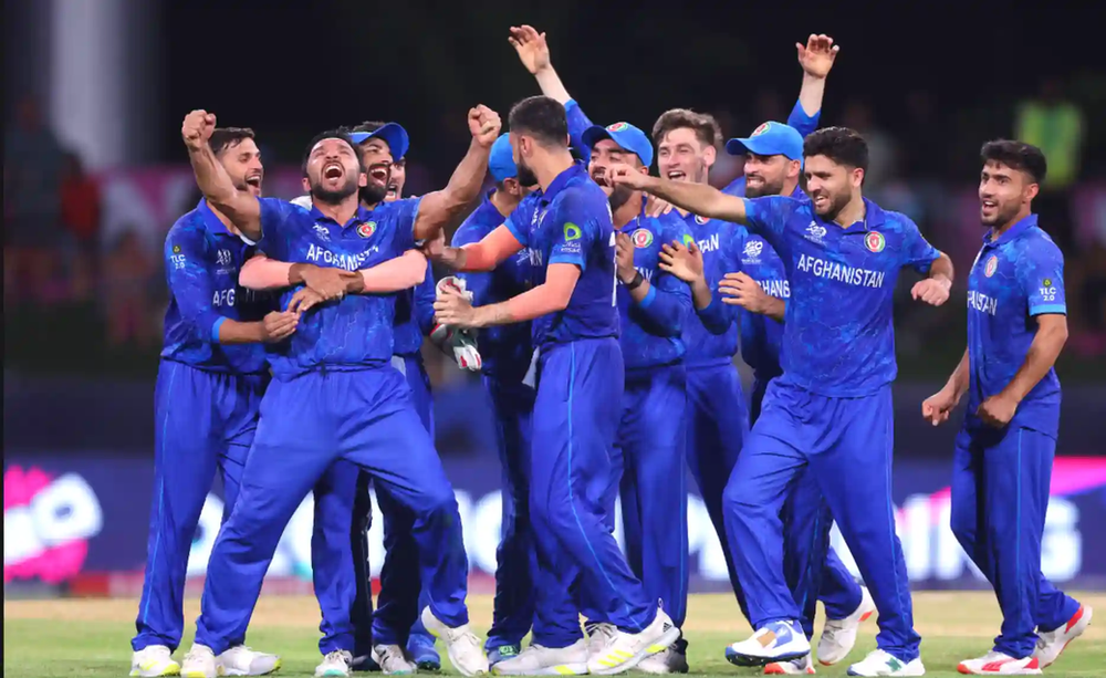 Afghanistan qualify for the semi-finals of T20 WC 2024 (Source: ©ACBofficials/X) Afghanistan qualify for the semi-finals of ICC Men's T20 World Cup 2024 | Walking Wicket (Source_ ©acbofficials_X)