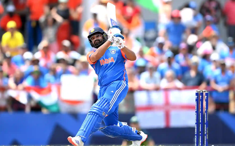 Rohit Sharma scored 92 off 41 balls; India beat Australia (Source: ©ICC/X) T20 World Cup 2024, IND vs AUS_ Rohit Sharma scored 92 off 41 balls; India beat Australia _ Walking Wicket (Source_ ©ICC_X)