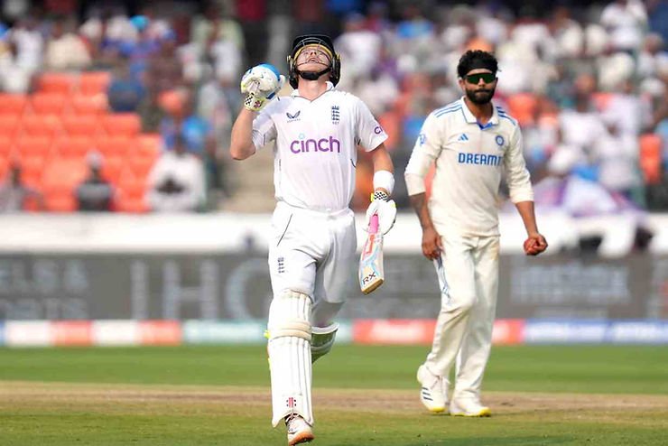 India vs England, 1st Test, Day 3_ Ollie Pope 148_ puts England back in the game _ Walking Wicket (Images_ ©BCCI_Twitter)