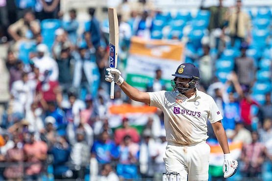 Border Gavaskar Trophy 2022-2023, India vs Australia, 1st Test, Day 1_ Rohit Sharma scores 120 against Australia in Nagpur  _ Walking Wicket (Images_ ©BCCI_Twitter)