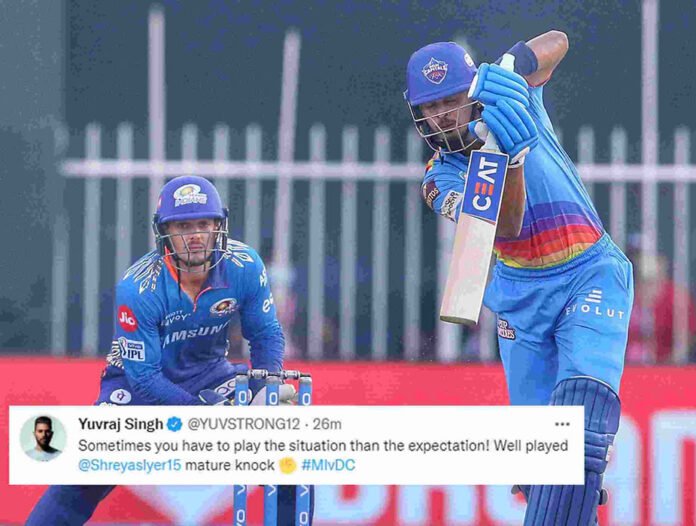 Shreyas Iyer takes Delhi Capitals home in a tense chase. (BCCI/IPL)