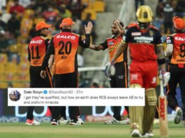 Royal Challengers Bangalore remain at third spot in Points Table. (BCCI/IPL)