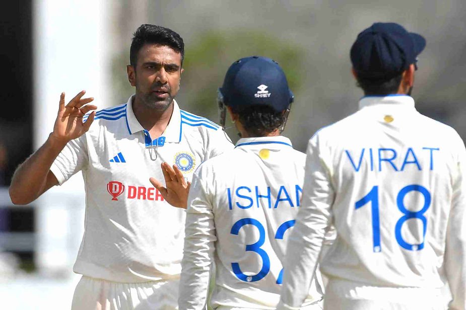 WI vs IND, 1st Test: Ravichandran Ashwin took 12 wickets against West Indies in first Test match;India beat WI _ Walking Wicket (Images_ ©BCCI_Twitter)