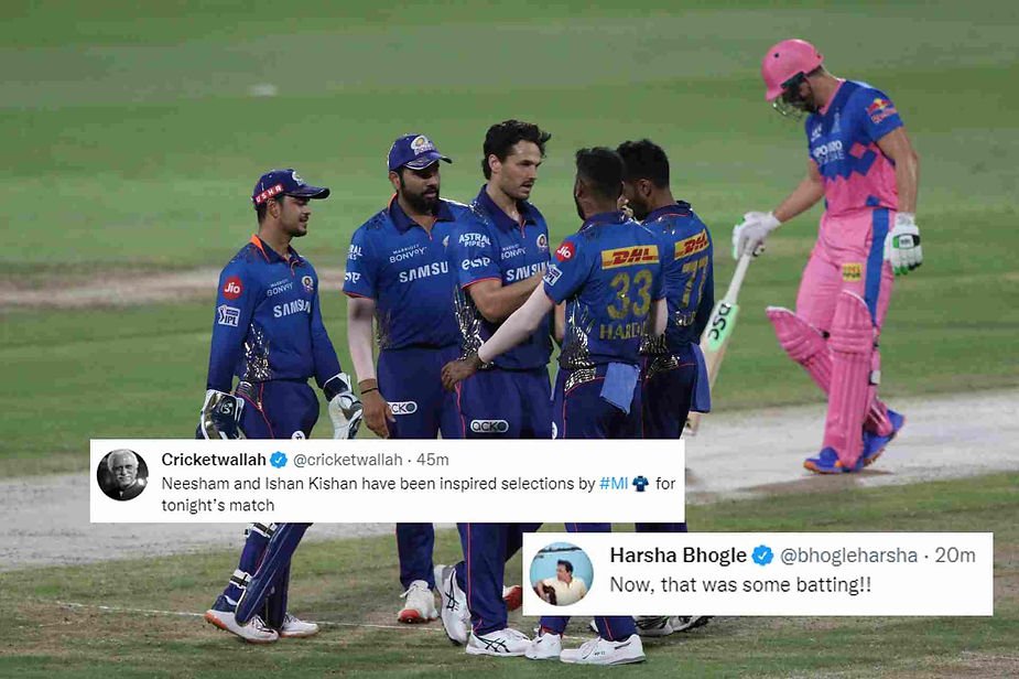 IPL 2021, MI vs RR: Mumbai Indians beat Rajasthan Royals by eight wickets, move to fifth spot in points table.