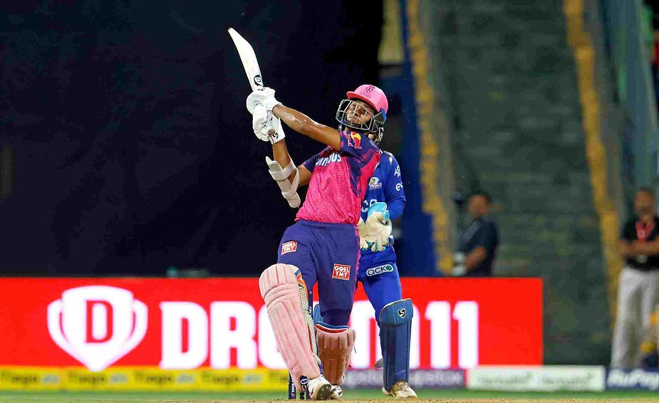 IPL 2023, MI vs RR, Top Performances_ Yashasvi Jaiswal's century (124 off 62) goes in vain as MI beat RR _ Walking wicket (Images_ ©IPL_Twitter)