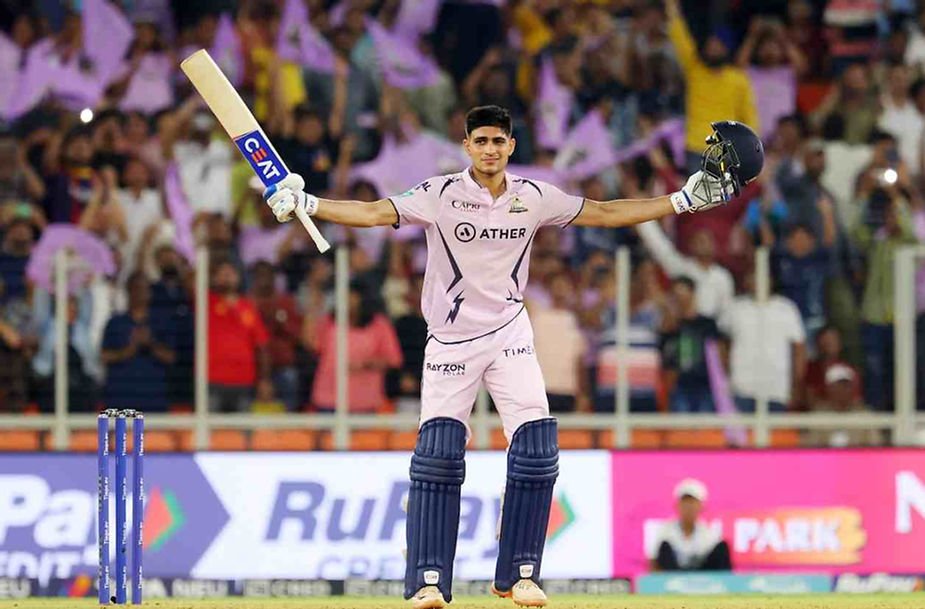 IPL 2023, GT vs SRH, Top Performances_ Shubman Gill scored maiden IPL century (101 off 58); GT beat SRH _ Walking wicket (Images_ ©IPL_Twitter)