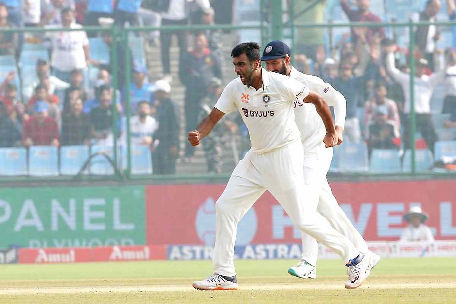 Border Gavaskar Trophy 2022-23, India vs Australia, 2nd Test, Day 3_ Ravindran Ashwin took 3-59 in 2nd innings; India beat Australia  _ Walking Wicket (Images_ ©BCCI_Twitter)