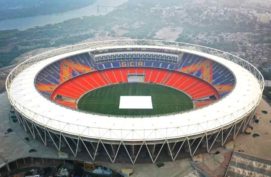 Narendra Modi Stadium | Walking Wicket (Images_ ©BCCI_Twitter)