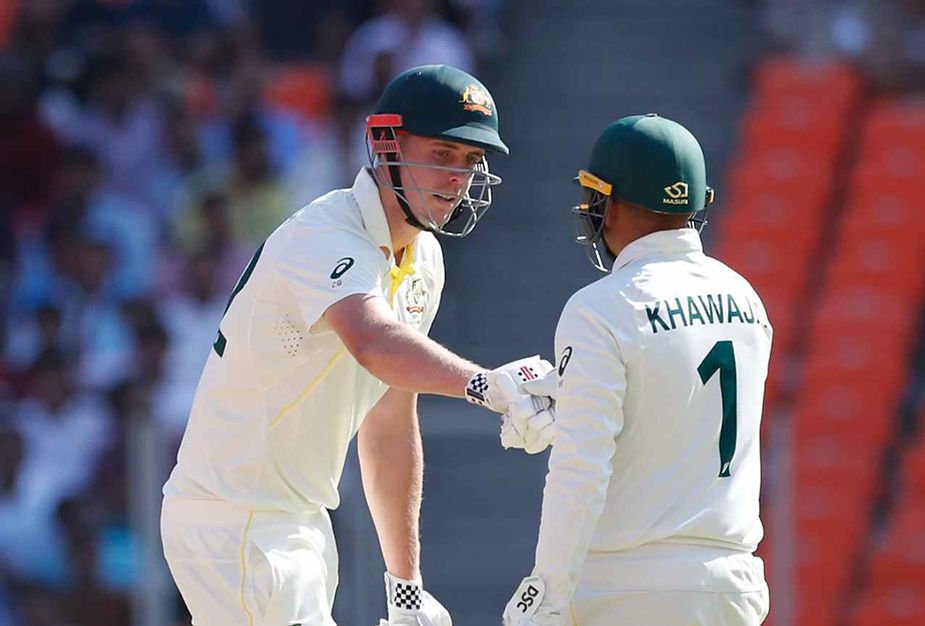 Border Gavaskar Trophy 2022-23, India vs Australia, 4th Test, Day 2: Cameron Green (114), Usman Khawaja's (180) centuries put Australia ahead in 4th Test | Walking Wicket (Images_ ©BCCI_Twitter)