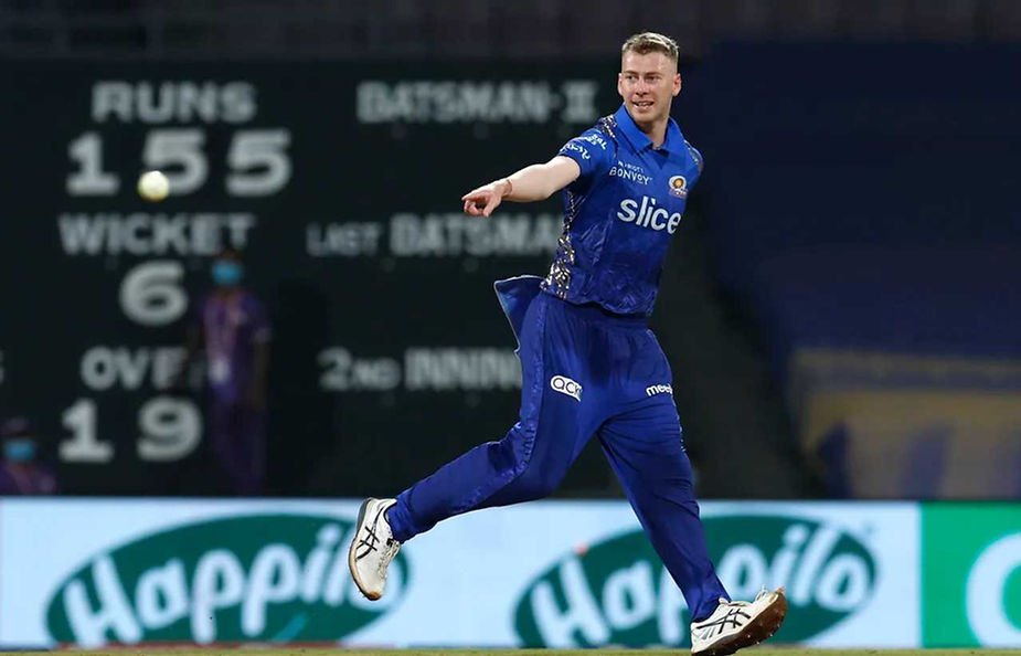 IPL 2022, MI vs RR Top Performances_ Riley Meredith' 2-24 restricts Rajasthan Royals to 158, MI beat RR _ Walking Wicket (Images ©BCCI_IPL)