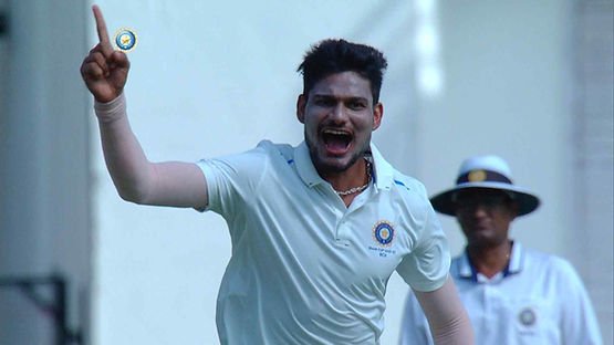 Irani Trophy 2022-23, SAU vs ROI_ Kuldeep Sen took 8 wickets against Saurashtra in Irani Trophy 2022 (Photo_ ©BCCI_Twitter)