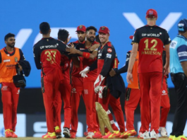 IPL 2021: Shahbaz seals victory for RCB with three-wicket over