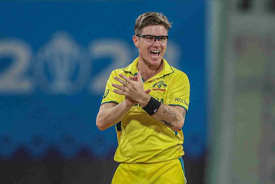 CWC 2023, Australia vs Pakistan_ Adam Zampa took 4-53 against Pakistan_ Walking Wicket (Photo_ ©cricketuas_Twitter)