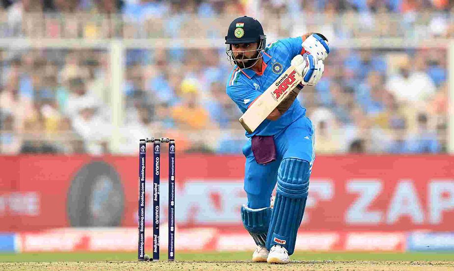 CWC 2023, India vs South Africa_ Virat Kohli scored 49th ODI hundred; India beat South Africa _ Walking Wicket (Photo_ ©BCCI_Twitter)