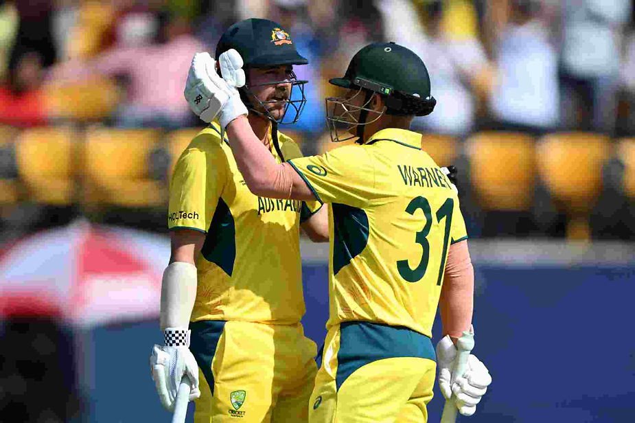 CWC 2023, Australia vs New Zealand_ Travis Head-David Warner added 175-run for the first wicket against New Zealand _ Walking Wicket (Photo_ ©Twitter)