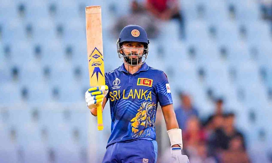 CWC 2023, Sri Lank vs Netherlands: Sadeera Samarawickrama's 91 helps Sri Lanka chase 263 against Netherlands | Walking Wicket (Photo_ ©officialslc_Twitter)