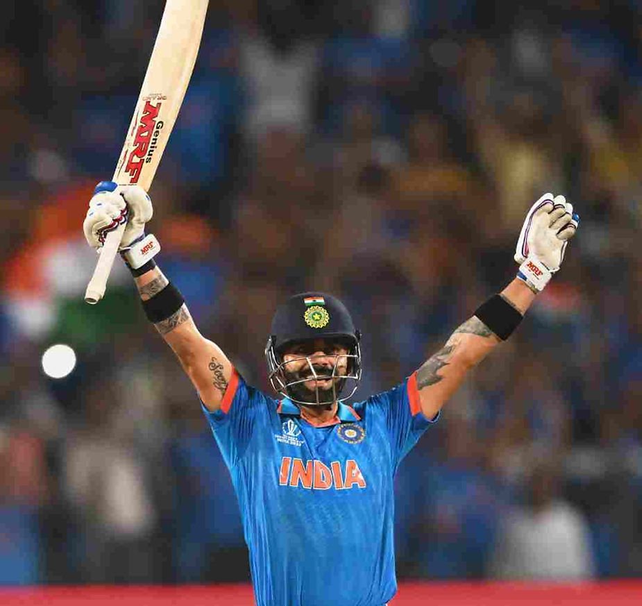 CWC 2023, India vs Bangladesh_ Virat Kohli scores 48th ODI hundred; India beat Bangladesh _ Walking Wicket (Photo_ ©BCCI_Twitter)