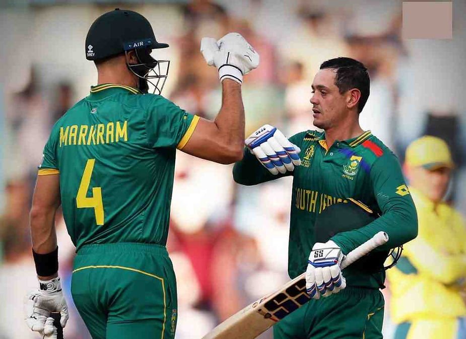 CWC 2023, Australia vs South Africa: Quinton de Kock smashes back to back hundred in World Cup 2023 | Walking Wicket (Photo_ ©proteasmencsa_Twitter)