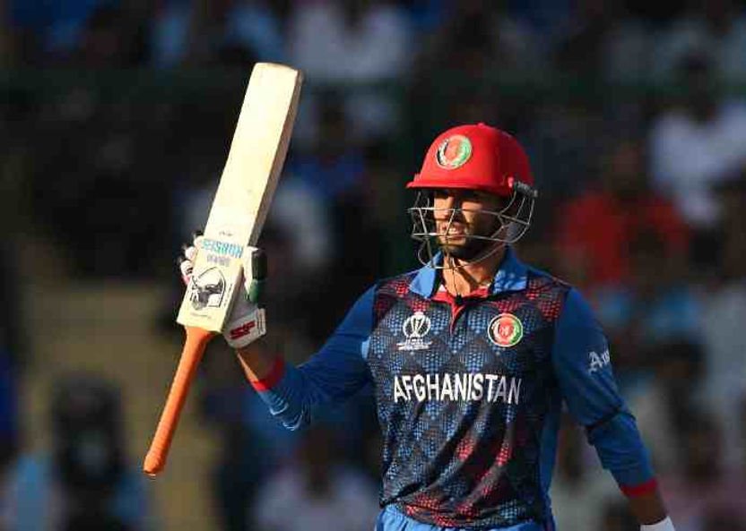 CWC 2023, India vs Afghanistan_ Azmatullah Omarzai scored half century against India _ Walking Wicket (Photo_ ©ACBofficials_Twitter)