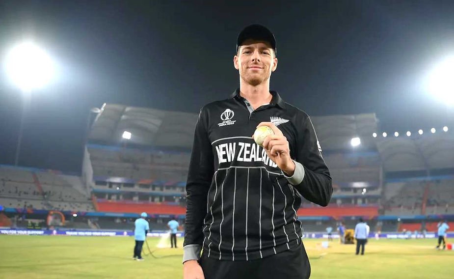 CWC 2023, New Zealand vs Netherlands_ Mitchell Santner took 5-59 against Netherlands; NZ beat NED _ Walking Wicket (Photo_ ©ChennaiIPL_Twitter)