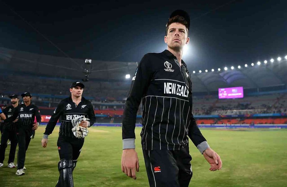 CWC 2023, New Zealand vs Netherlands: Mitchell Santner's all-round brilliance help New Zealand beat Netherlands | Walking Wicket (Photo_ ©ICC_Twitter)