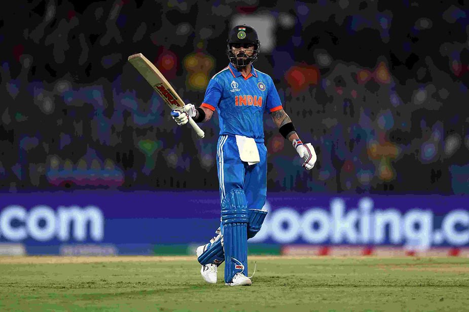 CWC 2023, India vs Australia_ Virat Kohli scores fifty (85) against Australia in run-chase _ Walking Wicket (Photo_ ©BCCI_Twitter)