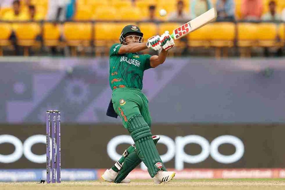 CWC 2023, BAN vs AFG_ Najmul Hossain Shanto's 59 guide Bangladesh home; BAN bear AFG  _ Walking Wicket (Photo_ ©bcbtigers_Twitter)