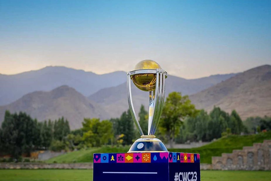 India to host ICC Men's Cricket World Cup 2023; Fans enjoying cricket_ Walking wicket (Images_ ©ICC_Twitter)