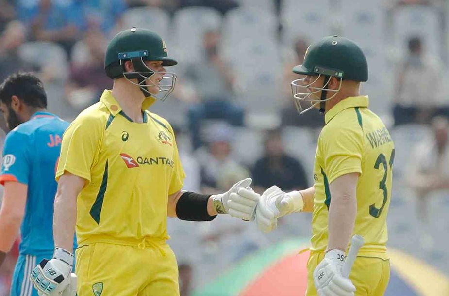 India vs Australia, 1st ODI_ David Warner-Steven Smith added 94-run for 2nd wicket against India; IND beat AUS _ Walking wicket (Images_ ©BCCI)